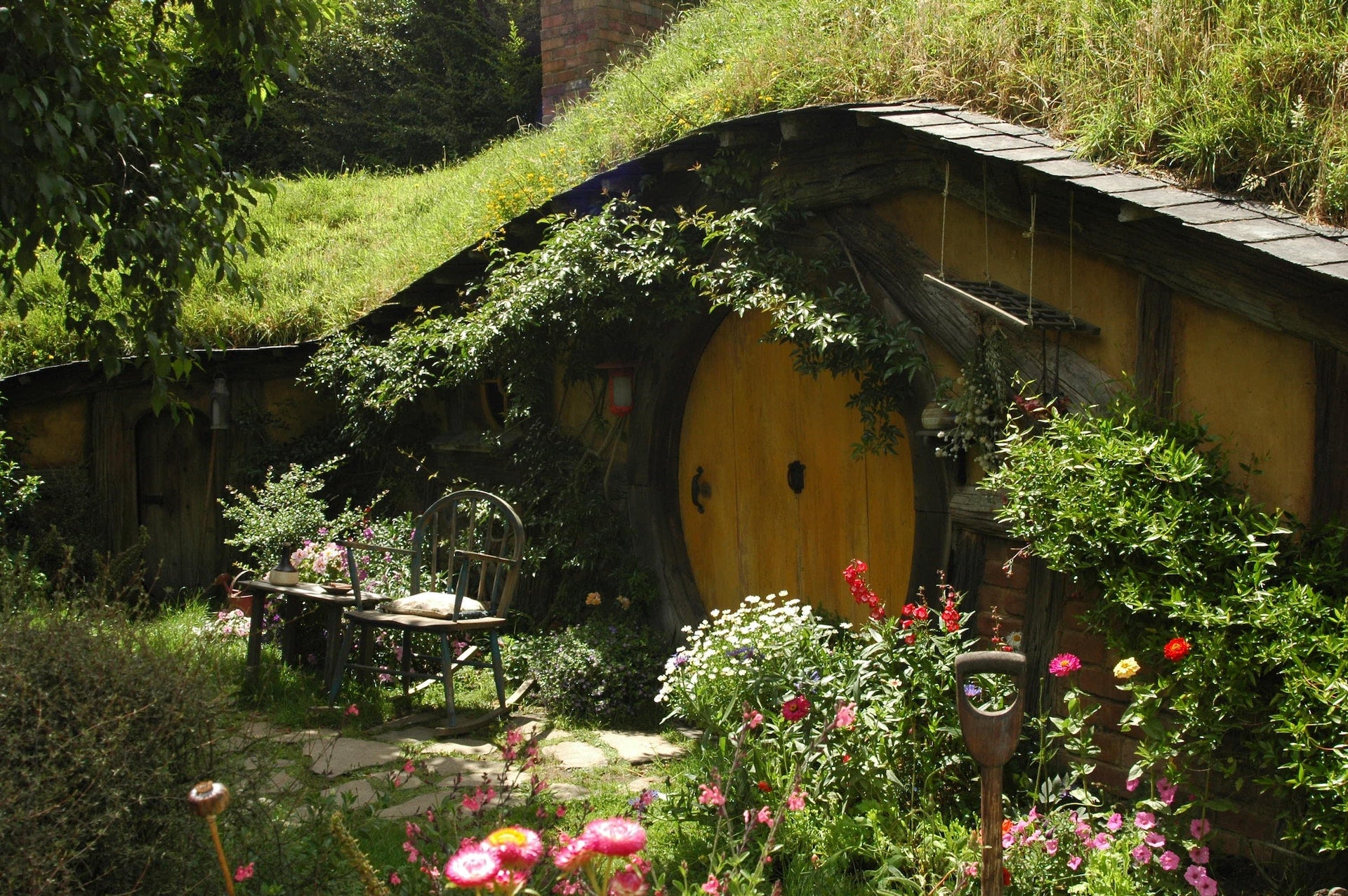 Plateau de tournage de Hobbiton